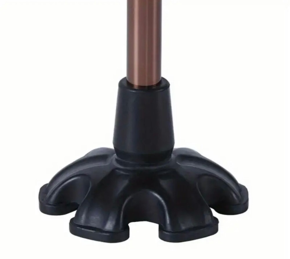 Hexagonal Cane Self-Standing Tip-Rubber Replacement Foot Pad for Walking Cane Ne