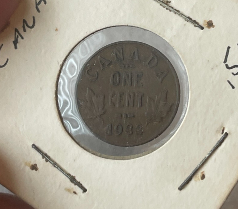 1933 Canada 1 One Cent L2