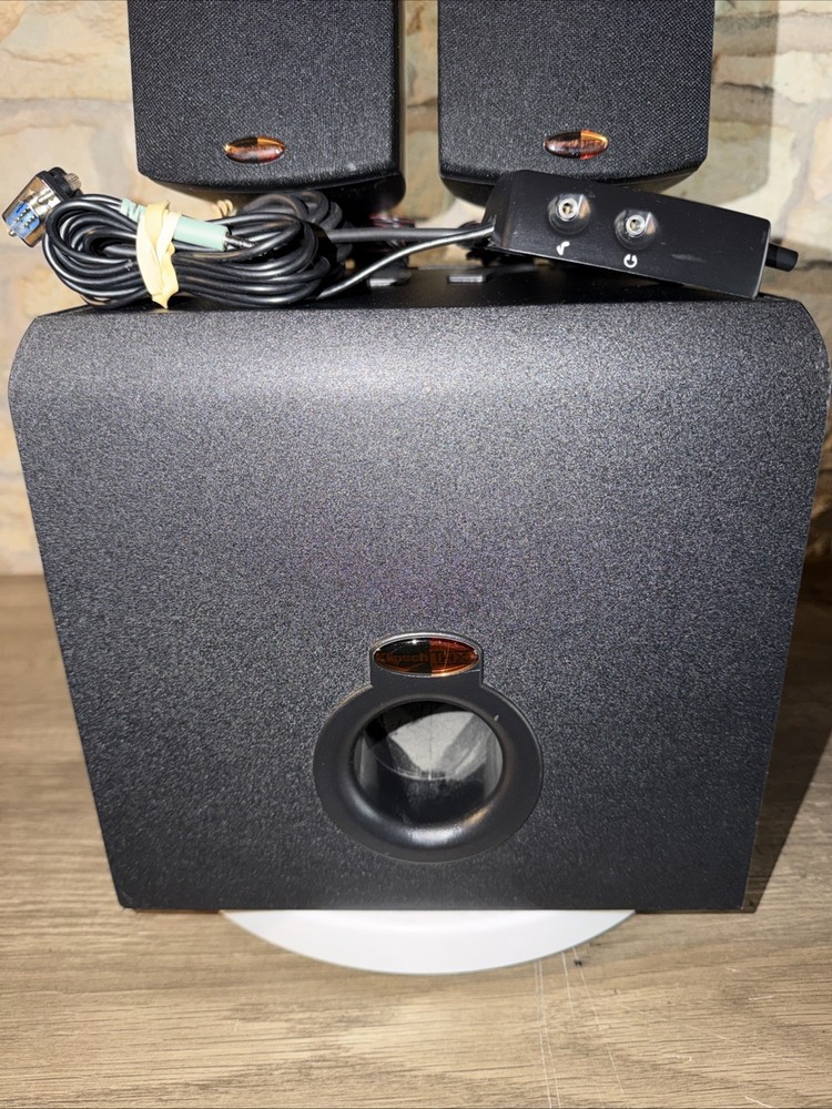 Klipsch ProMedia 2.1 THX® Certified Computer Speaker System. Video!