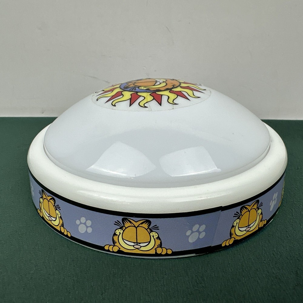 Vintage Garfield Touch Light Lamp Night Light AS IS Not Working