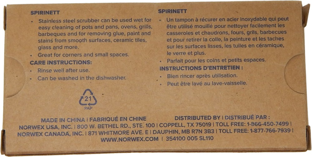 Norwex Spirinett - 2 pack - 354100