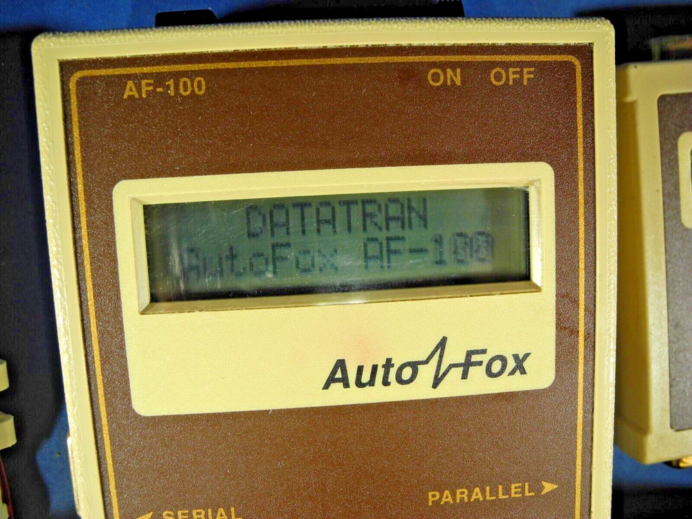 Datatran AF-100 AUTO FOX PRINTER TEST UNIT (Tested!)