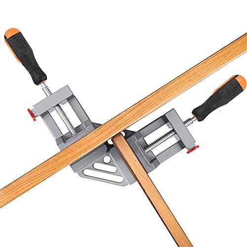 2 Pack Double Handle Corner Clamp 90 Degree Right Angle Corner Clamp With Adjust