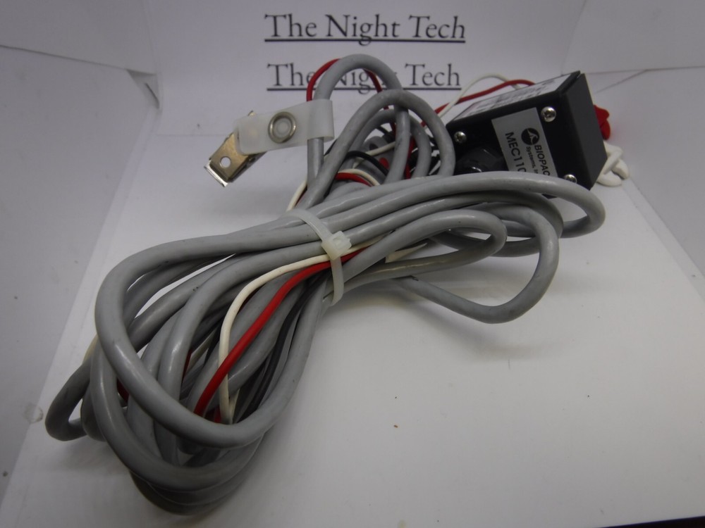 BIOPAC Systems Data Acquisition Modules W/ Cables & Accessories UIM100C + Oth MN