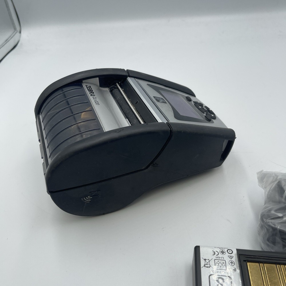 Zebra QLN320 Barcode Printer, WiFi, Bluetooth, Charger, And Battery