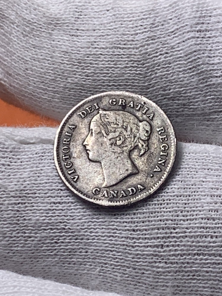 1898 Canada Silver 5 Cents (A2575)