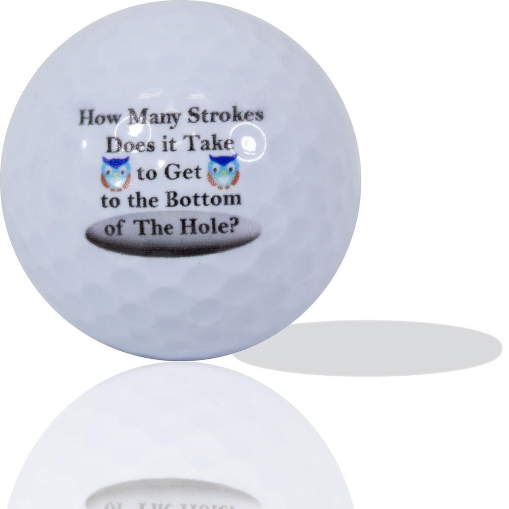 How Many Strokes Golf Balls 12 Pack - Perfect Gift Idea