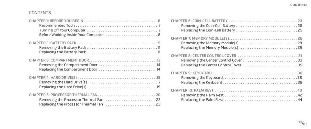 Alienware M17x SERVICE MANUAL