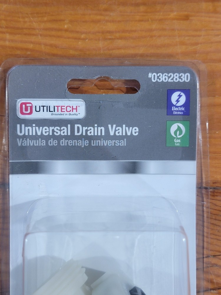 Utilitech Universal Water Heater Drain Valve #0362830