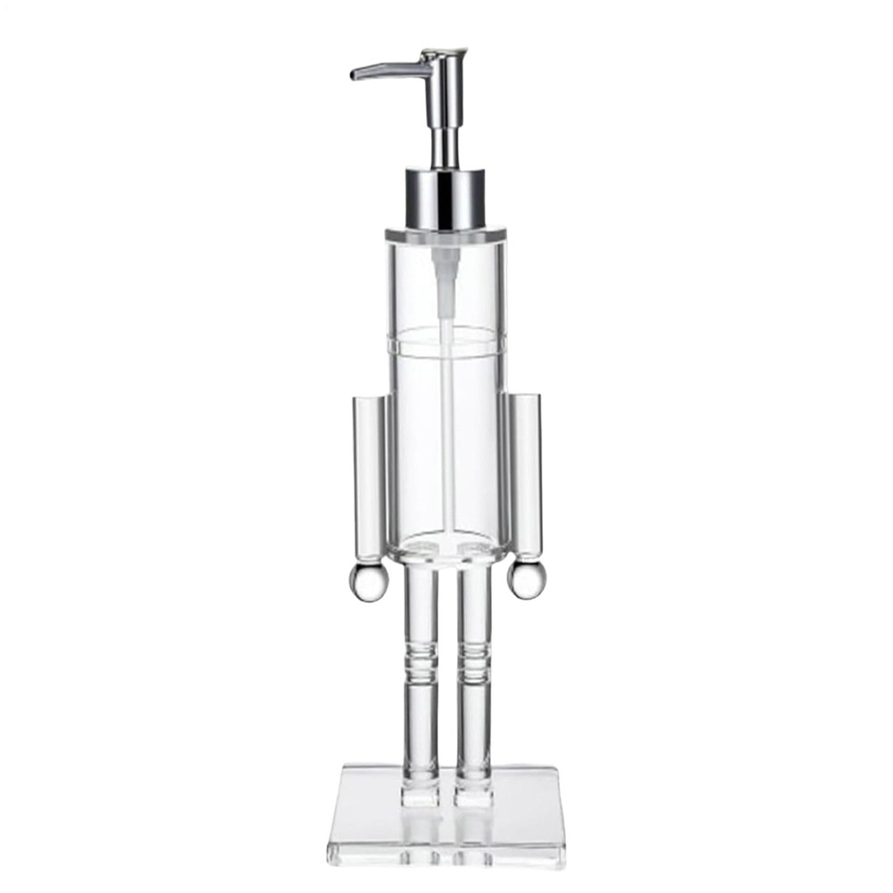 Nutcracker Soap Dispenser, Decorative Refillable Christmas Hand Soap Bottle