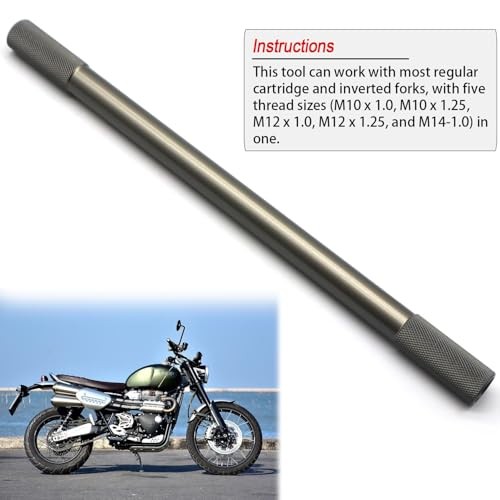 Motorcycle Fork Service Tool Kit, Fork Oil Level Tool, Fork Spring Compressor