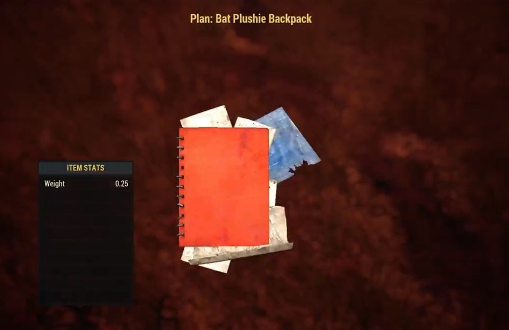 (Xbox) Bat Plushie Backpack Plan