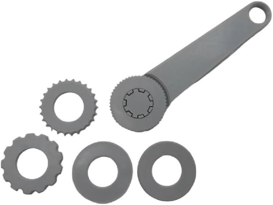 Multi-Pattern Cardboard Box Perforating Tool Set Gray 5 Interchangeable Embos...
