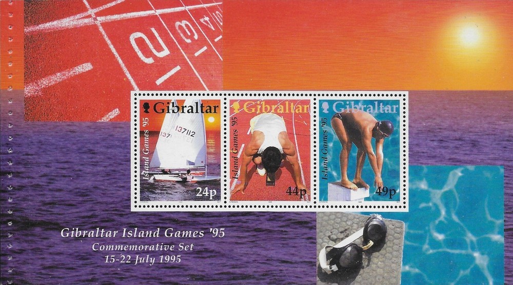 Gibraltar Scott #'s 682b MNH