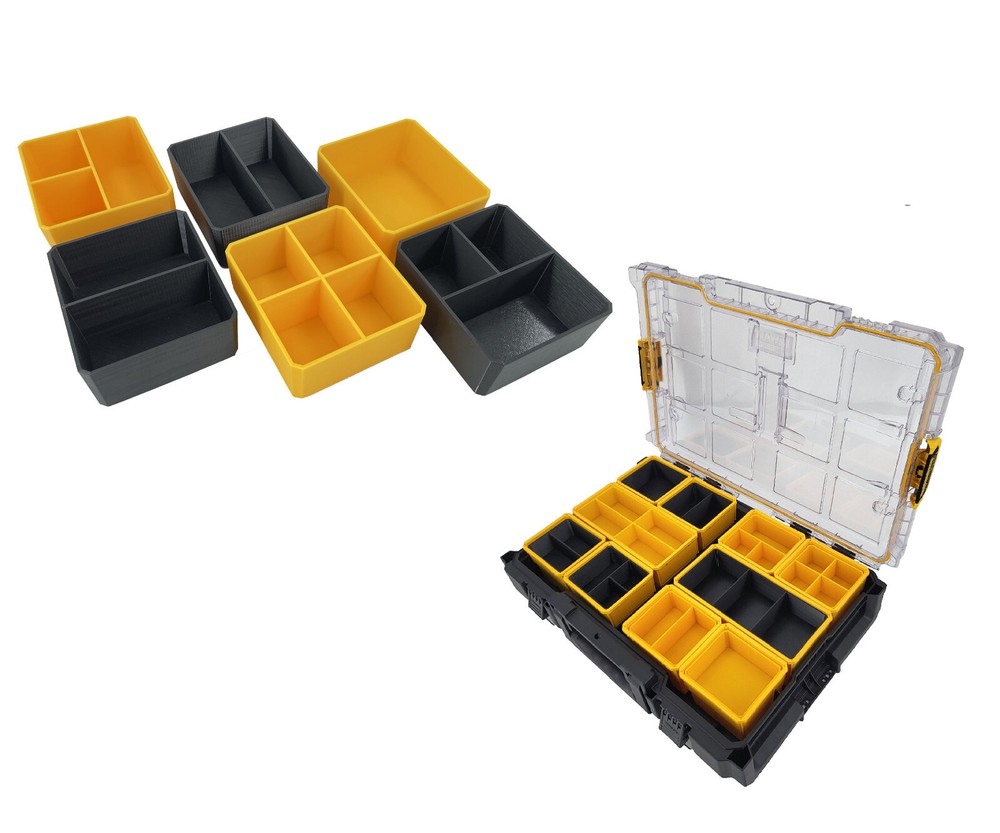 Dewalt ToughSystem 2.0 Full Size Organizer Compatible Small Nesting Bin