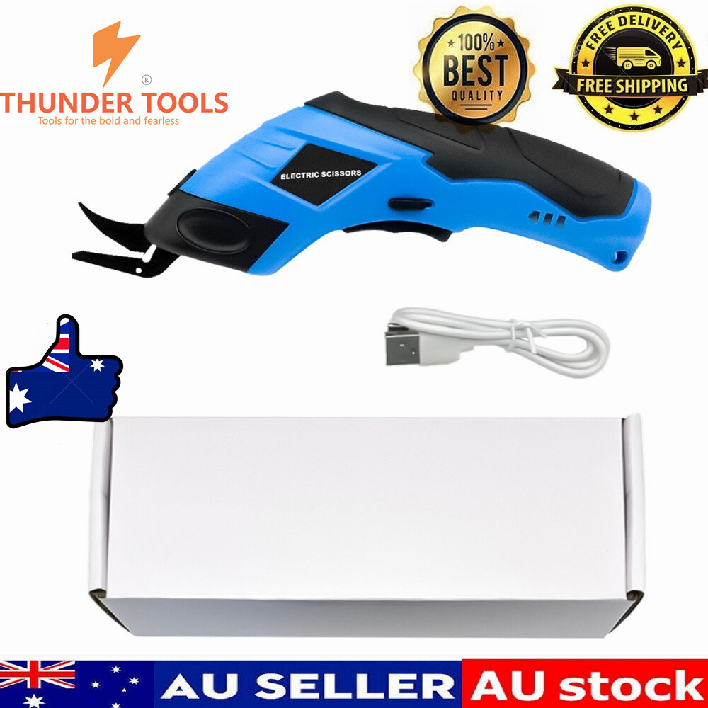 Thunder Tools Handheld Electric Cloth Cutter Portable Fabric Cutting Machine
