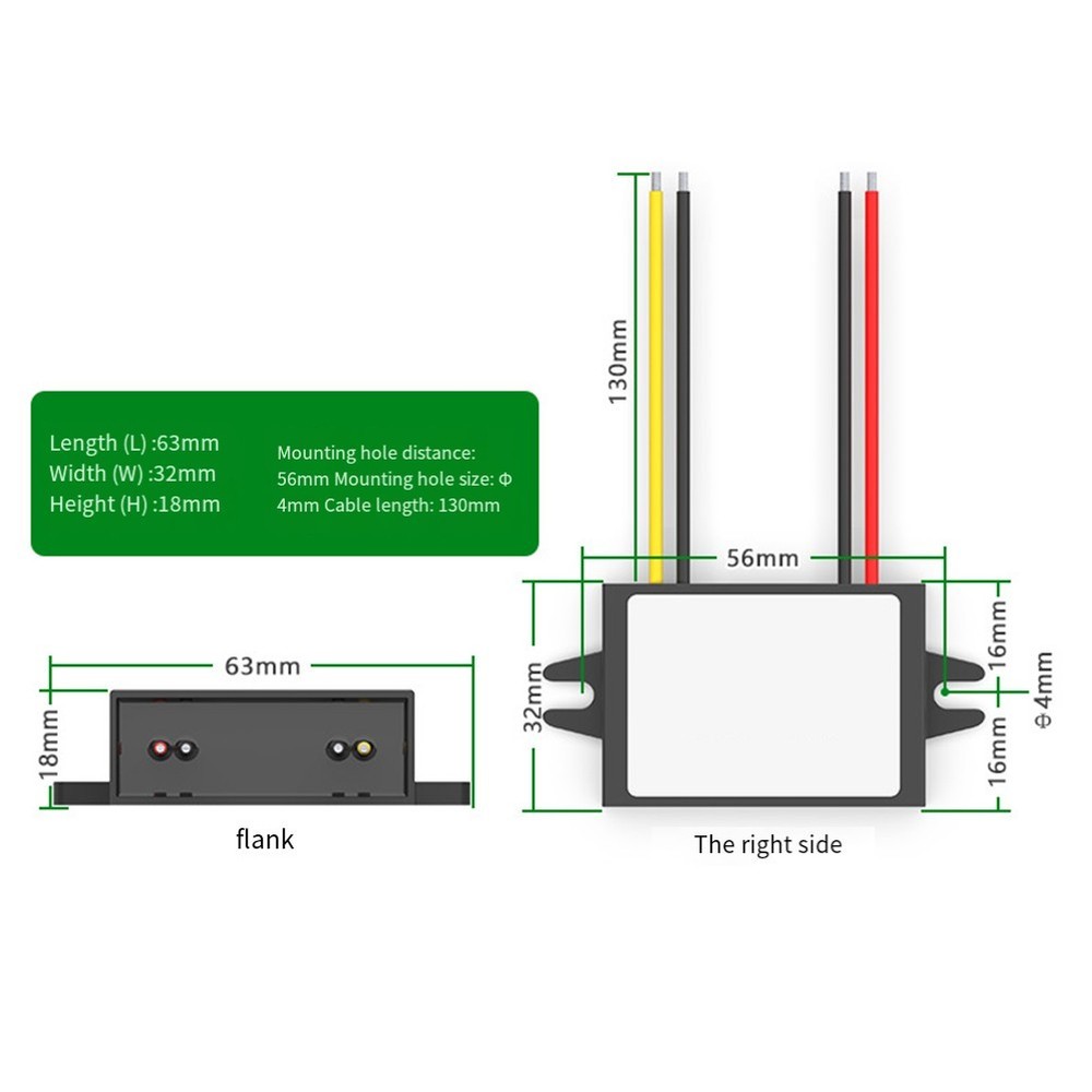 Industrial Grade Stepdown Converter with Smart Overload Protection Features