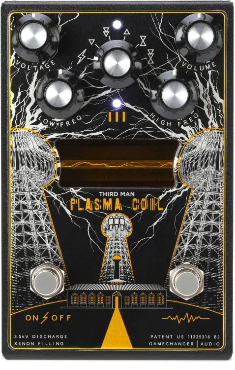 Gamechanger Audio Third Man Records Plasma Coil High Voltage Distortion / Octave