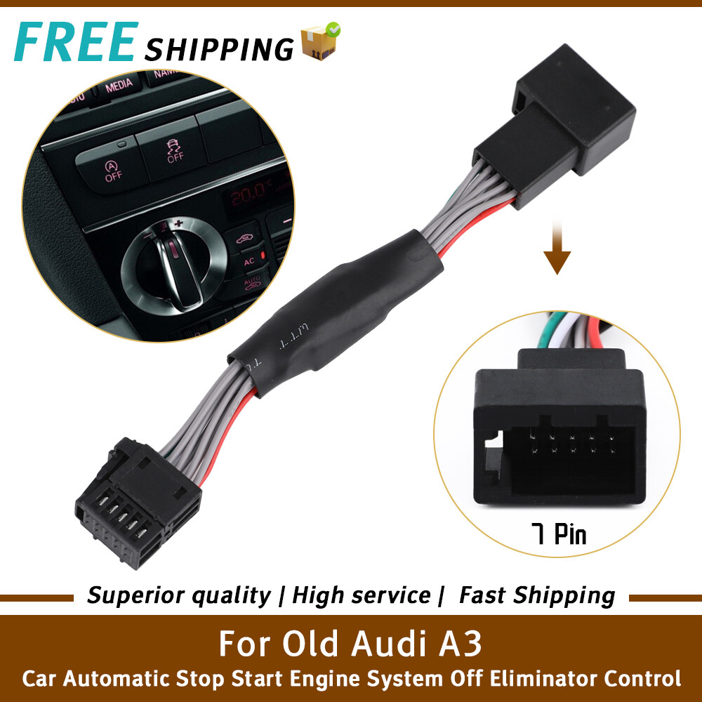 Start Stop Automatic Engine System Off Control Sensor Plug Cable For Old Audi A3