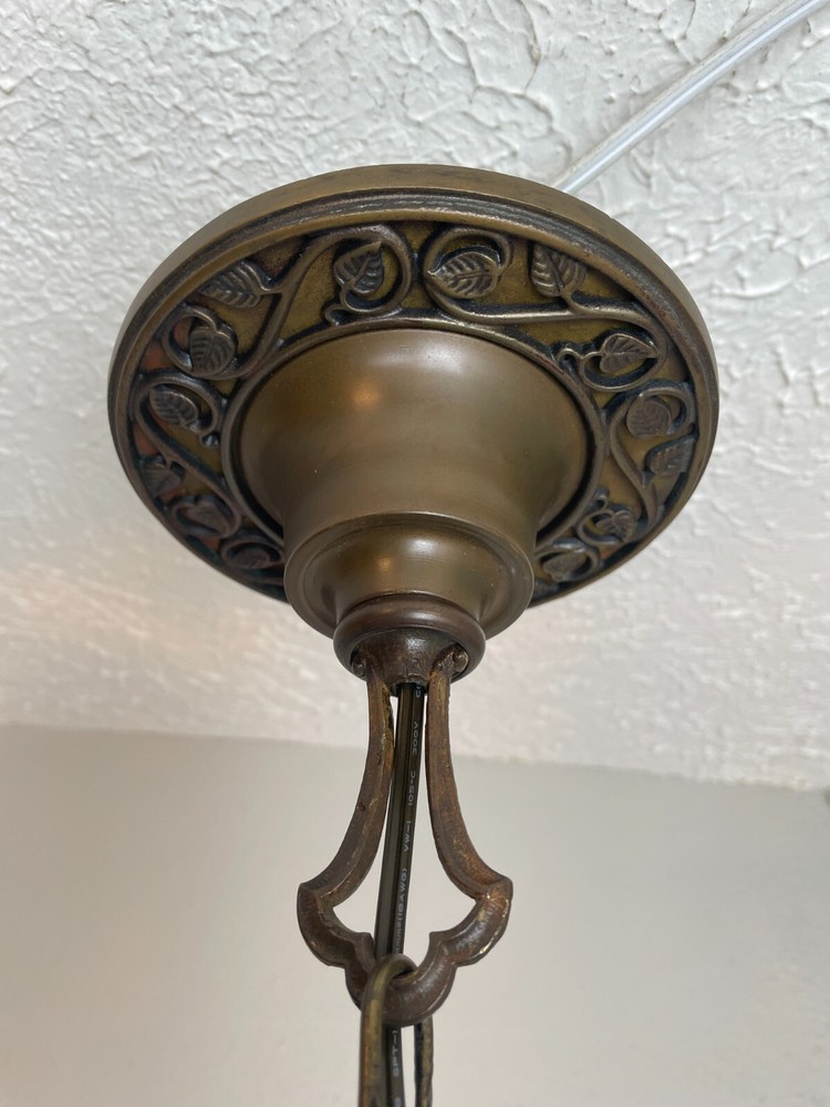 1930's HIGH QUALITY SOLID BRONZE PENDANT