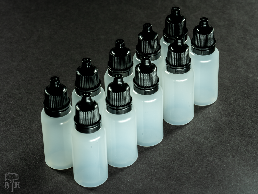 15 ML Squeezable Liquid Dropper Bottles - LDPE Plastic