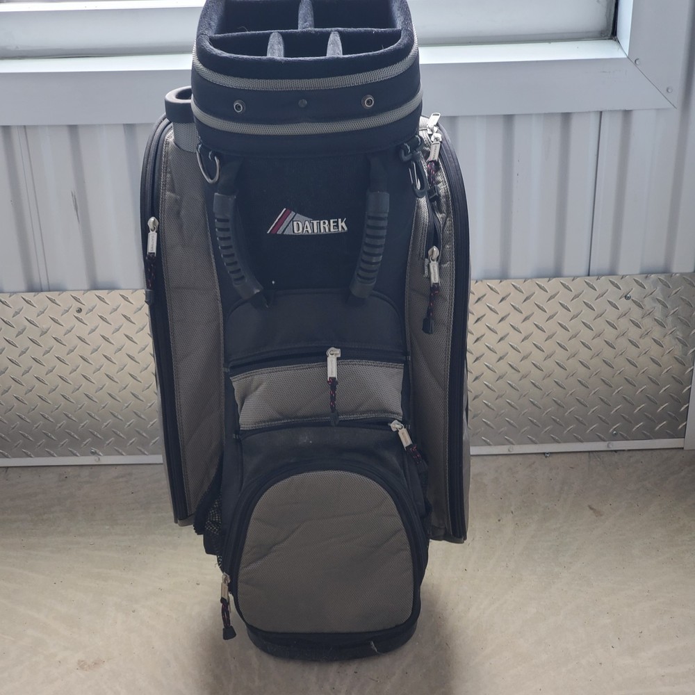 Datrek Golf Bag = Black/Gray 8-Way