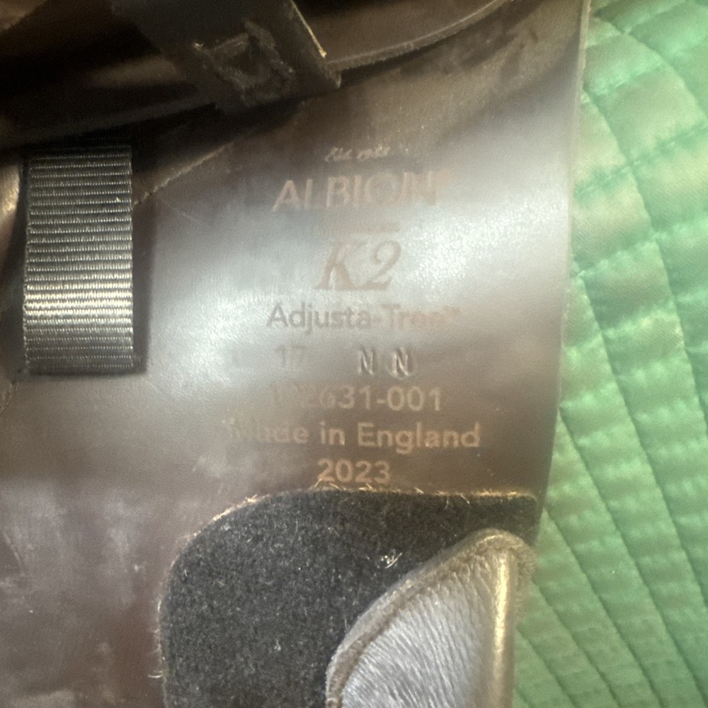 17" Albion K2 Jump Saddle