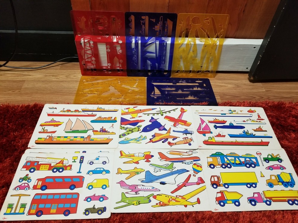 Vintage Hans Transportation Stencils