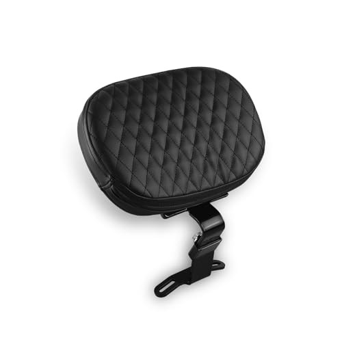 Adjustable Driver Rider Backrest Quick Release for Harley Softail 57-GB-1