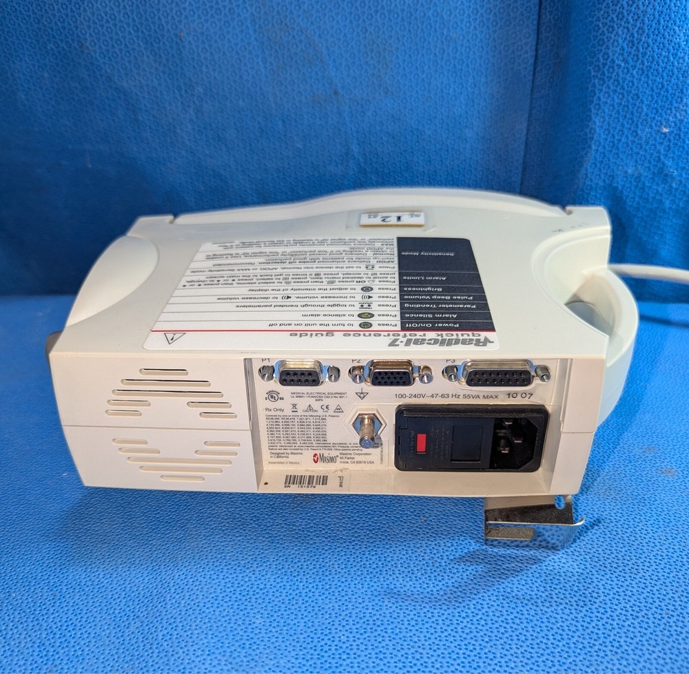 Masimo Radical 7 Rainbow Pulse Oximeter with HEMOGLOBIN SpHB