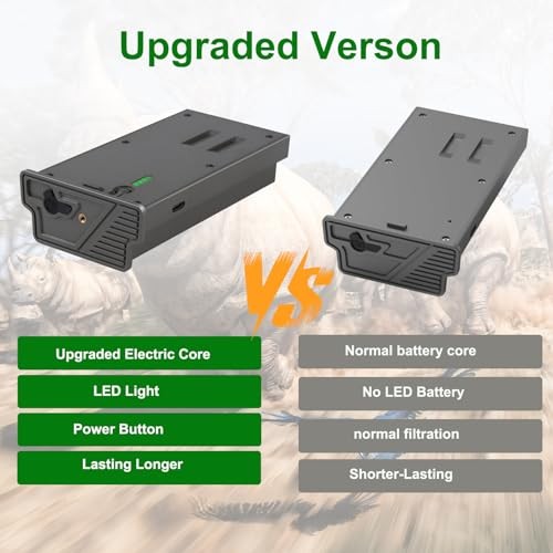 Upgrade Pack 6000mAh Replacement Battery for Tactacam Pack Compatible with 2