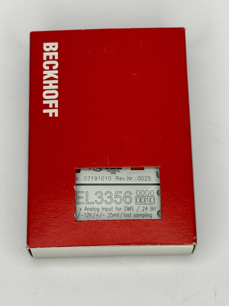 Beckhoff EL3356 Analog Input Module