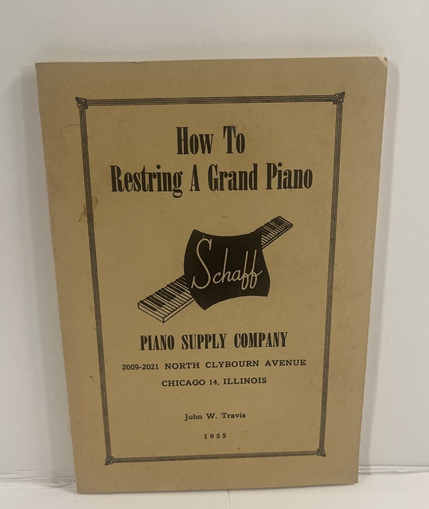 How To Restring A Grand Piano