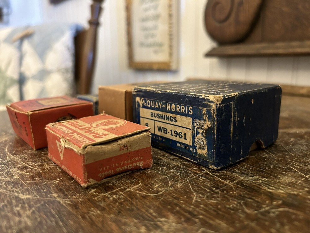 Vintage Hardware Boxes-Full-Nails, Staples Etc.