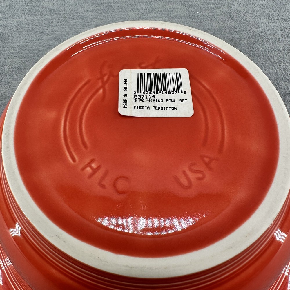 FIESTA DINNERWARE - HLC Persimmon Large Mixing Bowl