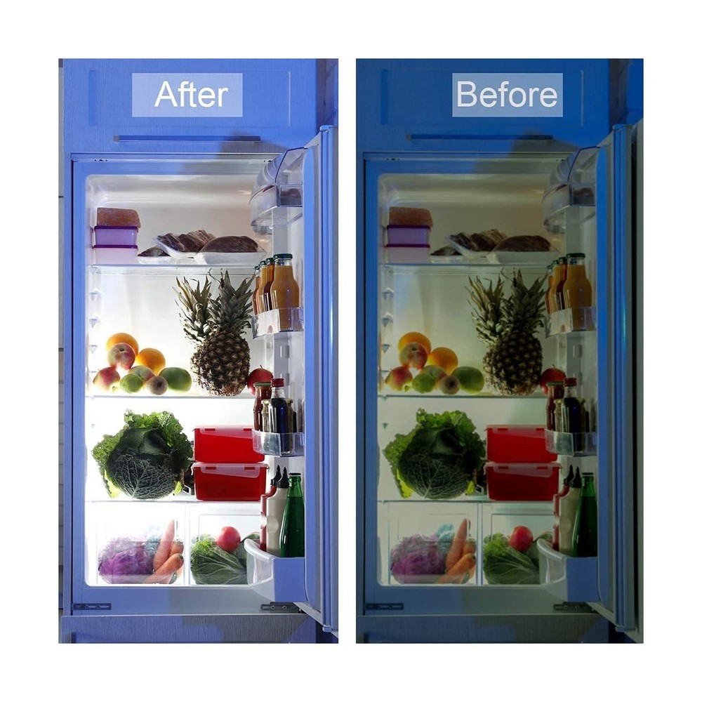LED Refrigerator Light Bulb, 40W Equivalent LED A15 Bulb, 5W Daylight 5000K E...