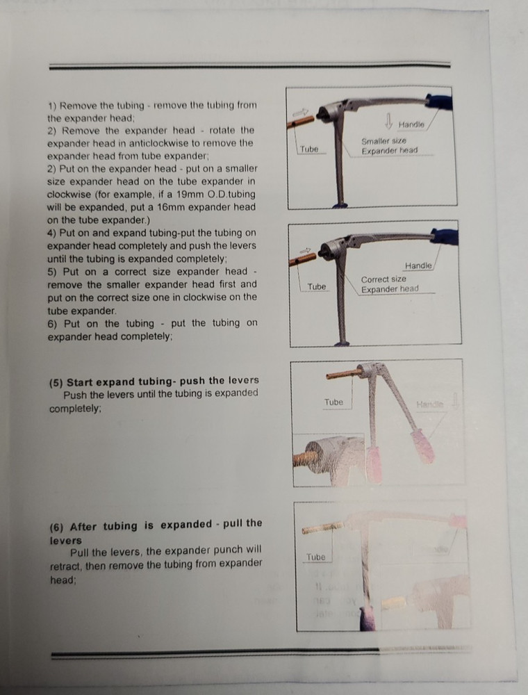 DSZH Tube Expanding Tool Kit CT-100A