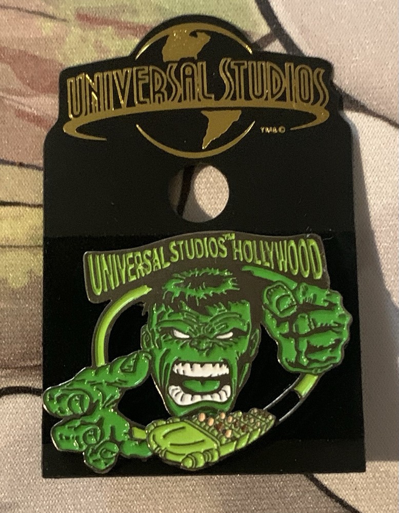 Universal Studios Hollywood Incredible Hulk Coaster Pin 2002