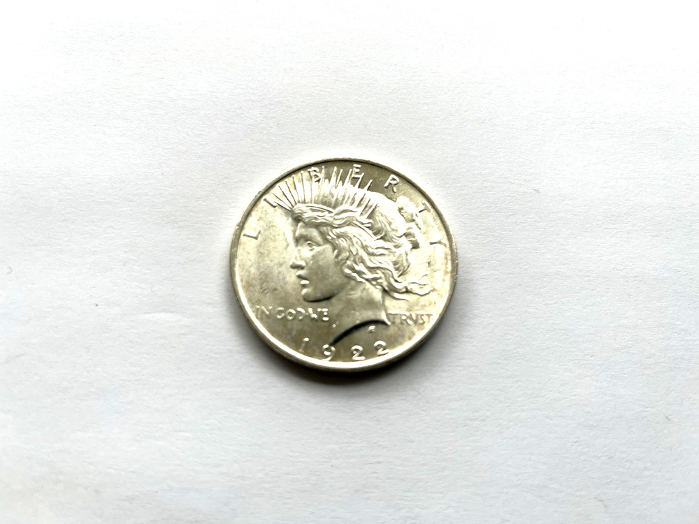 1922-P SUPERB+ GEM BU MS PEACE SILVER DOLLAR