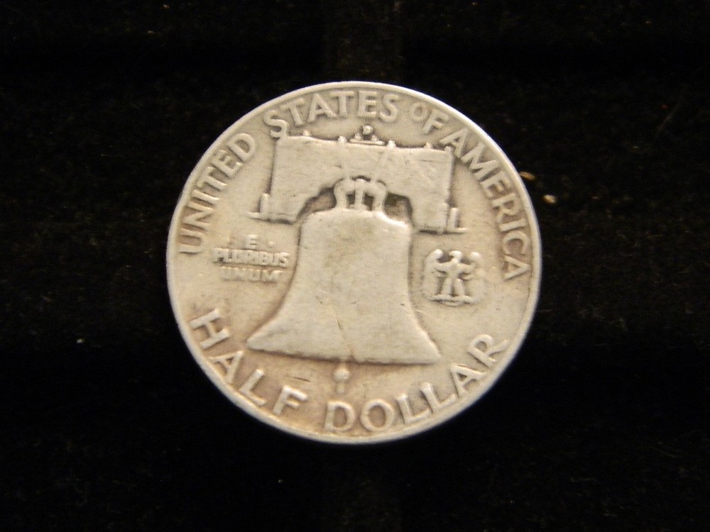 20 - 1950's Mixed Dates 90% Silver Franklin Half Dollar