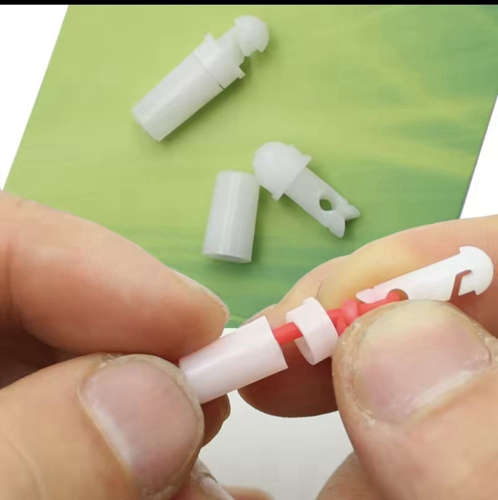 Large Pole Elastic Connector. Pack of 5.