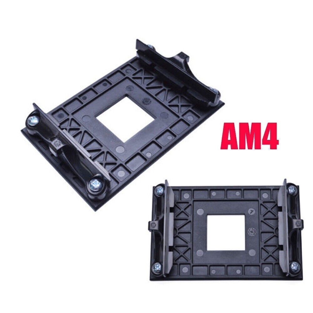2PCS For AMD AM4 B350 X370 Socket CPU Cooling Mounting Bracket & Bracket Base