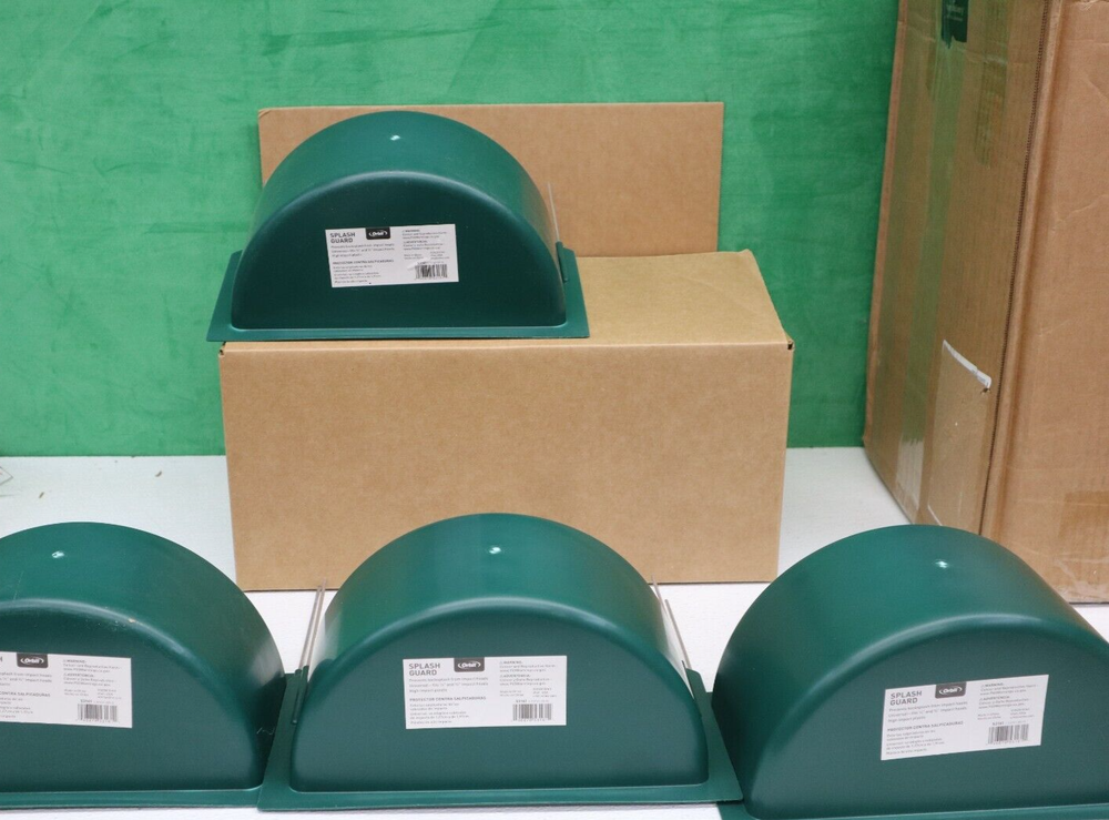 (4) Underground Sprinkler System Splash Guard, High-Impact Plastic