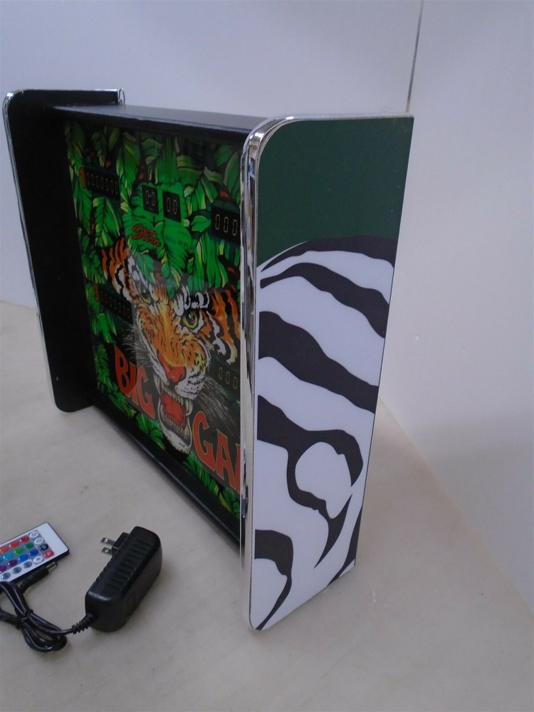 Stern Big Game Pinball Head LED Display light box