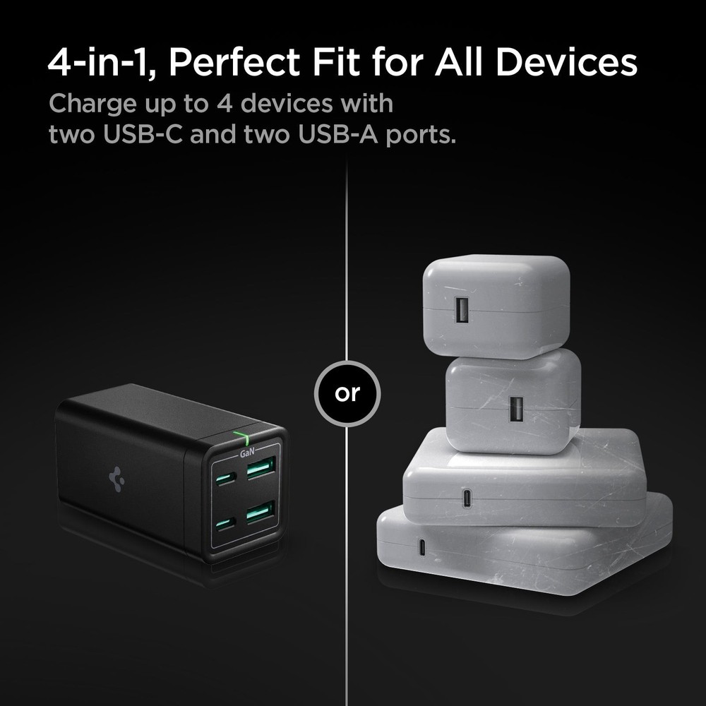 Universal Desktop Charger | Spigen [ArcDock] 65W