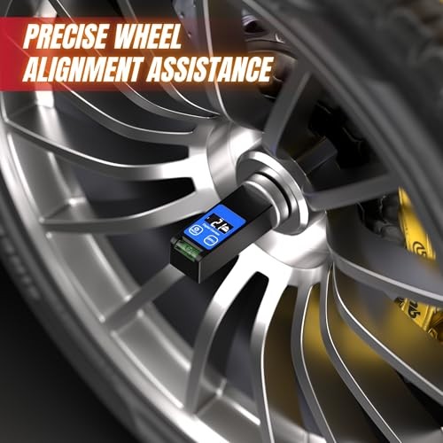 Digital Magnetic Camber Alignment Tool, Universal Automotive Wheel Alignment