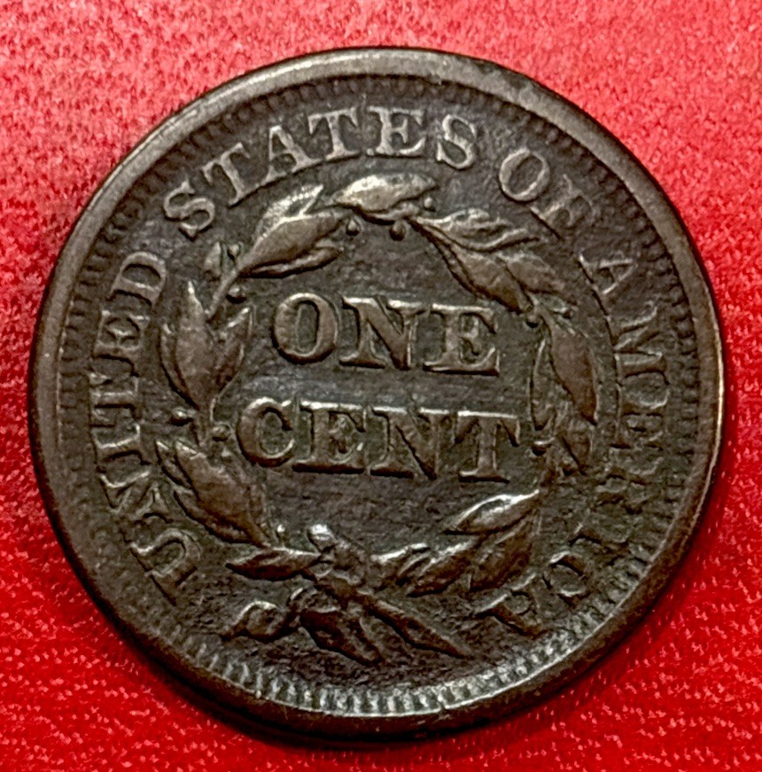 1845 Large Cent (VF) Very Fine Condition! ENN Coins