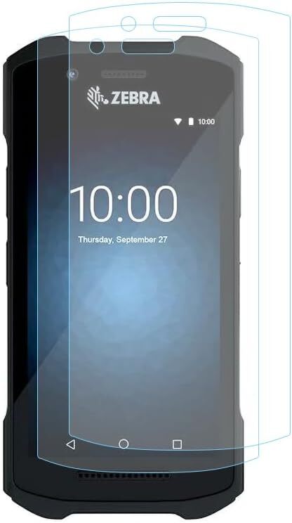 5Pack Clear Screen Protector Protective Film for Zebra TC21 TC26