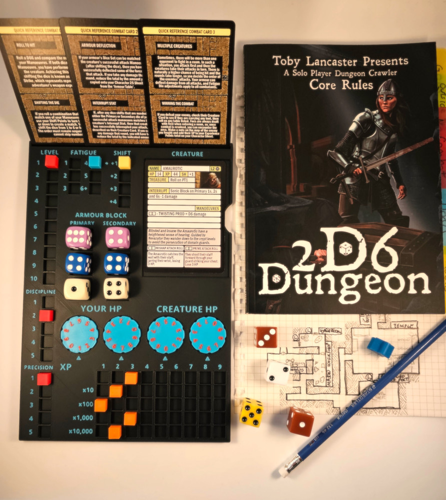 2D6 Dungeon Player Dashboard