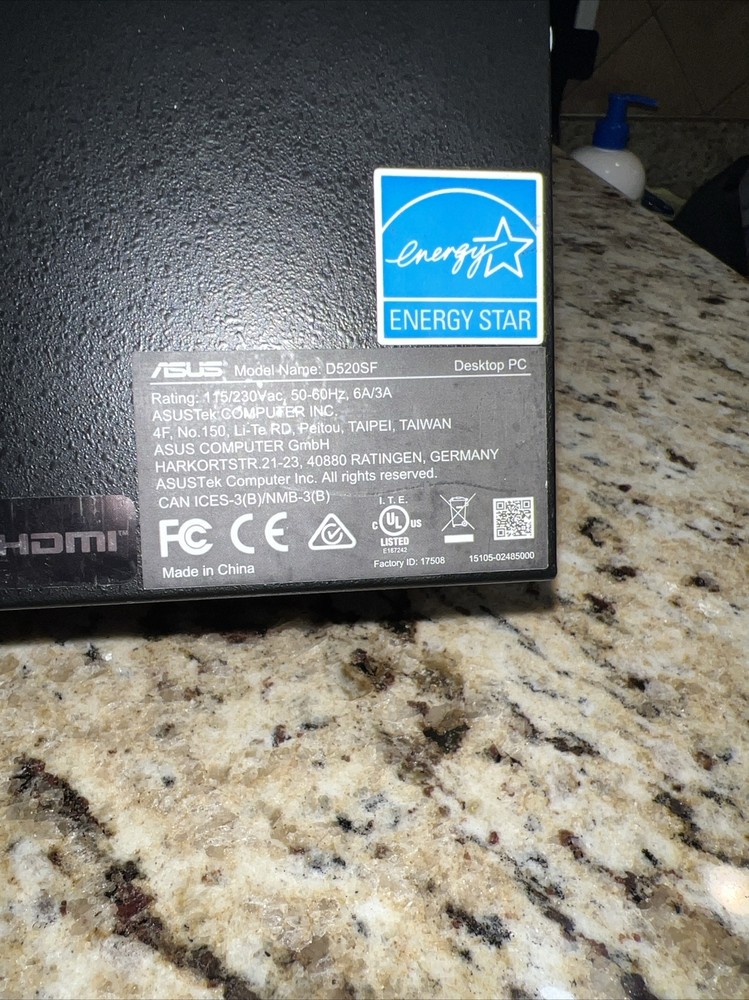 Asus Pro Series Computer